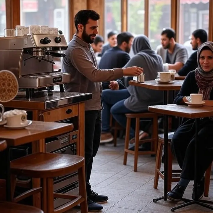 راه اندازی قهوه فروشی