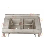 سینک صنعتی 100 ، 120 ، 150 ، 190 سانتیمتری مارک زادمن مدل ZSK100 - Image 4