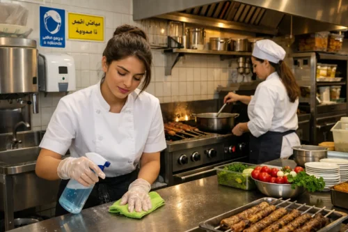 بهداشت در رستوران و آشپزخانه صنعتی
