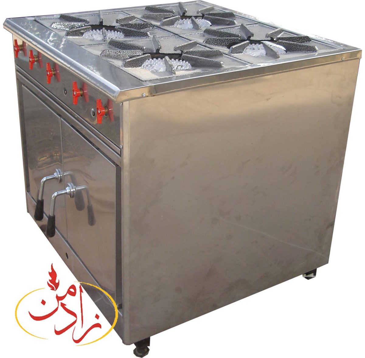دمکن 4 شعله فر دار مارک زادمن مدل ZFSH4 - تصویر 5