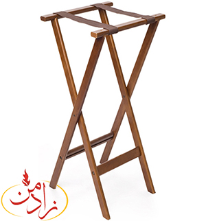 استیشن چوبی سینی هتلی