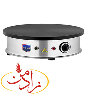 دستگاه کرپ میکر رمتا ساخت کشور ترکیه می باشد که بدنه آن از جنس فولاد ضد زنگ می باشد.