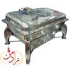 شف اندیش:انتخابی مناسب برای پذیرایی و خدمات غذایی ست مجهز به در تاشو ، سینی مخصوص آب برای بخار آب و گرم نگه داشتن غذا،
