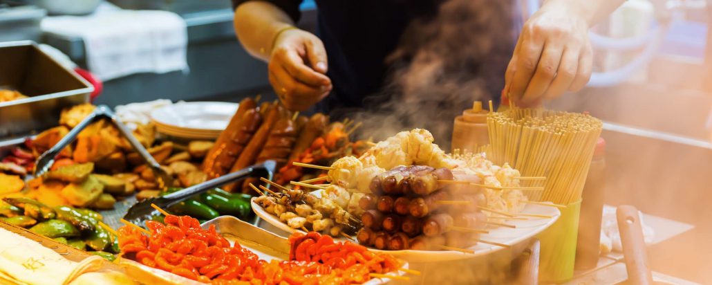 راه اندازی غذا های خیابانی