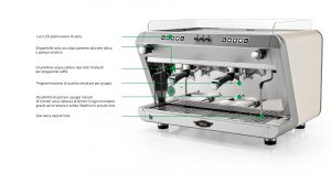 اسپرسو ساز وگا مدل Wega espersso maker model io - io