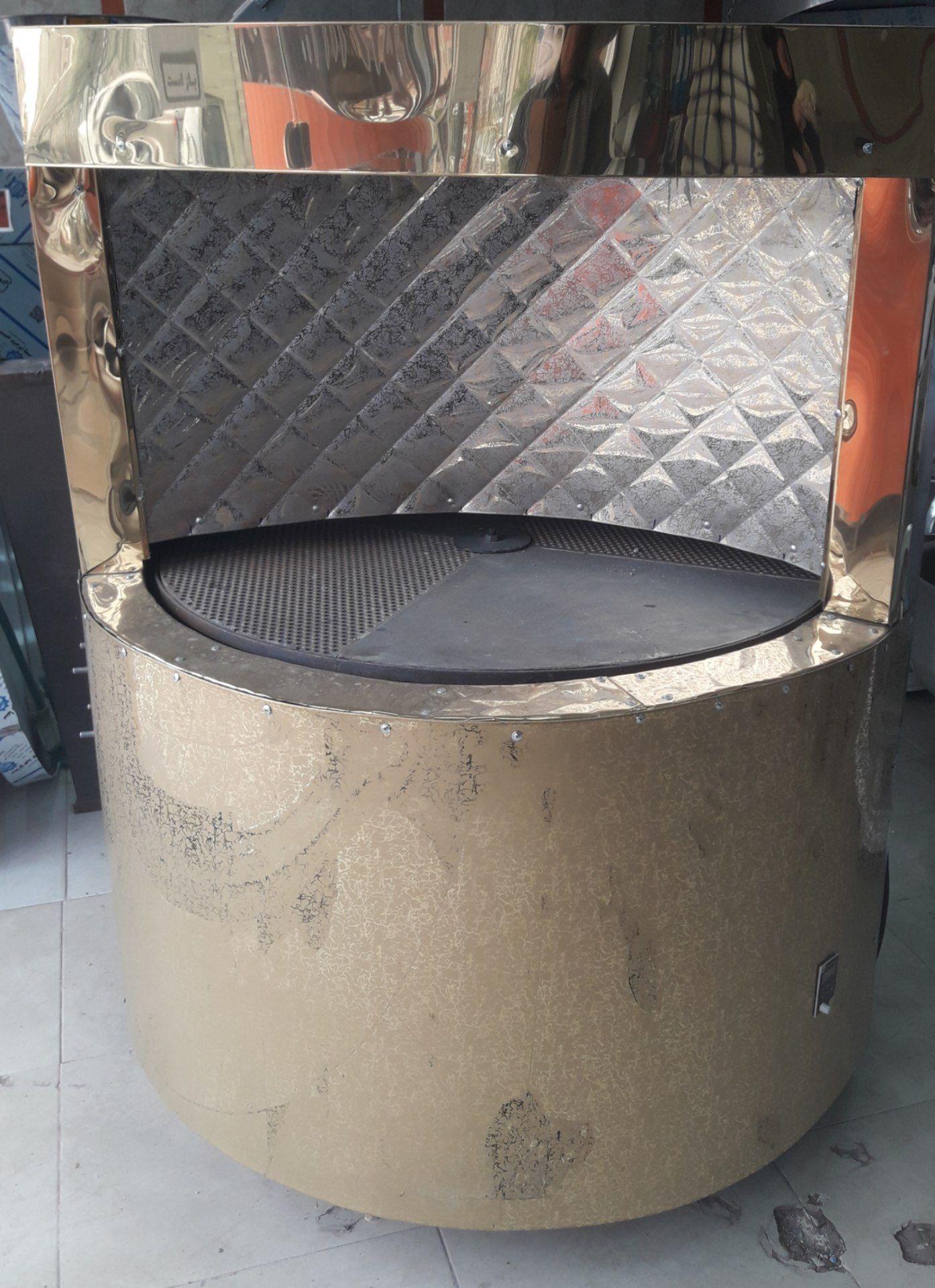 تنور گردان نانوایی مخصوص رستوران و خانگی مارک زادمن مدل ZTG120 - تصویر 11