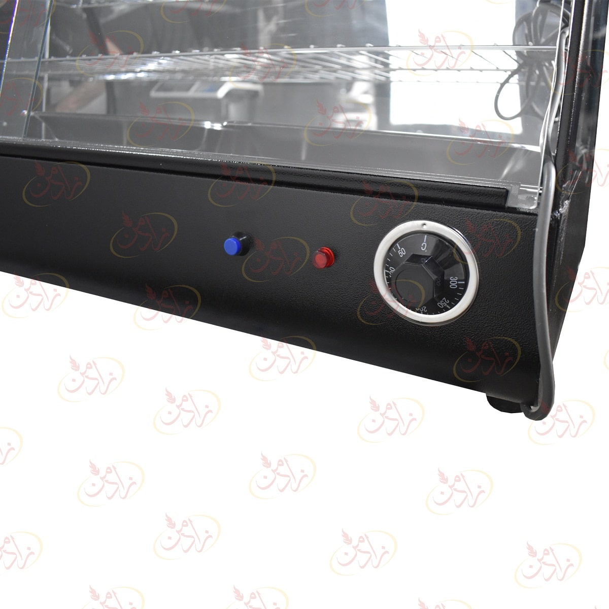 گرمخانه غذا رومیزی سه سینی دو طبقه مدل ZGSH3 - تصویر 3