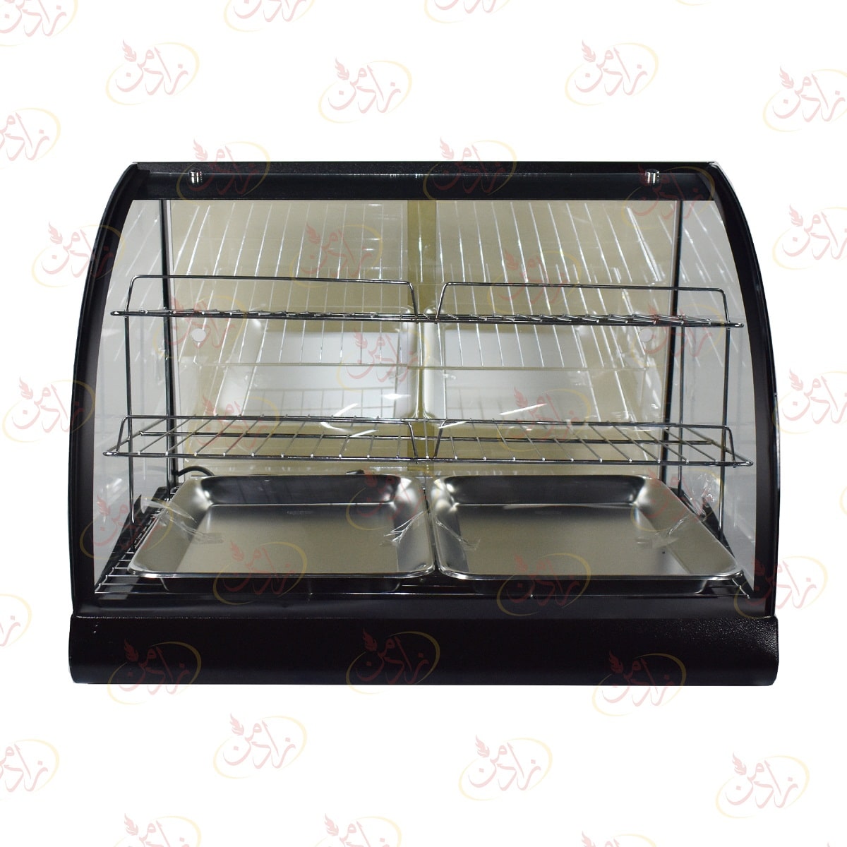 گرمکن غذا رومیزی دو سینی دو طبقه مارک زادمن مدل ZG2S