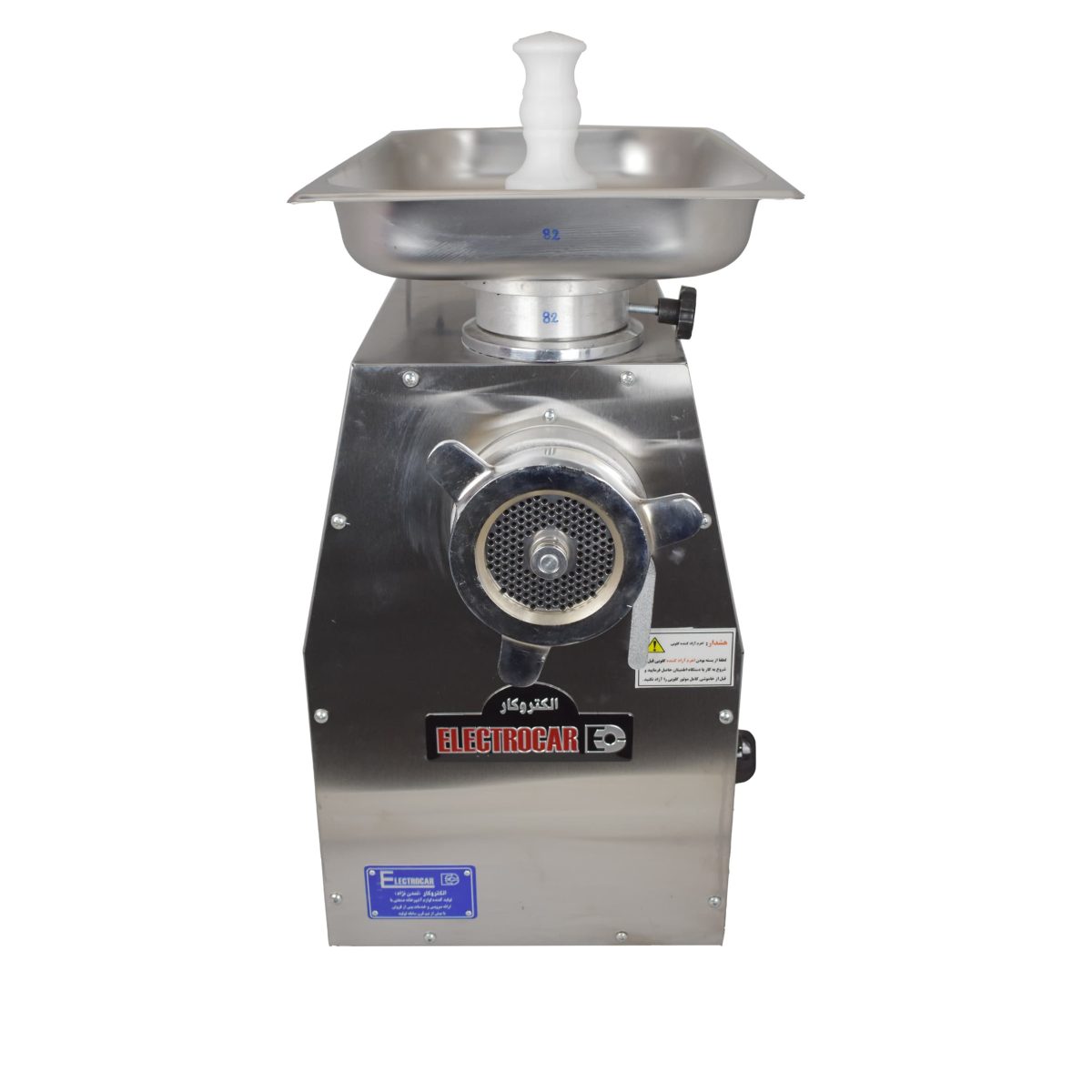 چرخ گوشت گیربکسی الکتروکار مدل EC-10 چدنی - تصویر 4