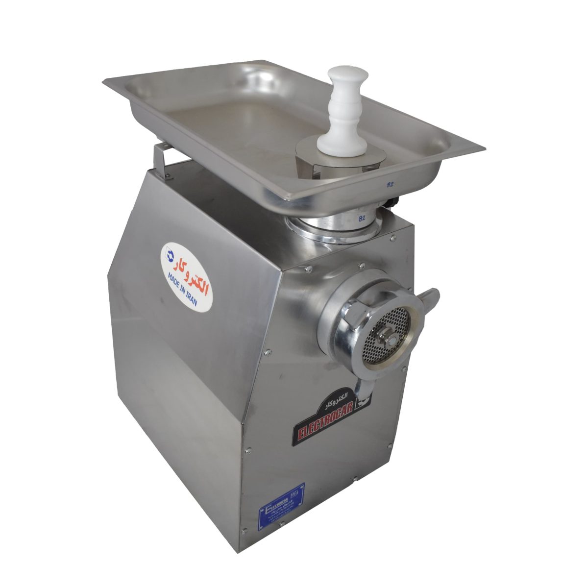 چرخ گوشت گیربکسی الکتروکار مدل EC-10 چدنی - تصویر 2