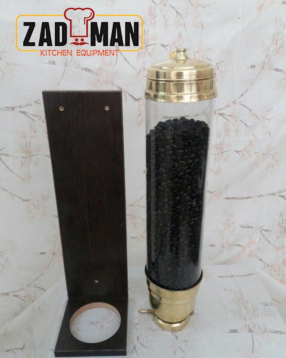 سیلو قهوه شیشه ایی 3 کیلویی (2)