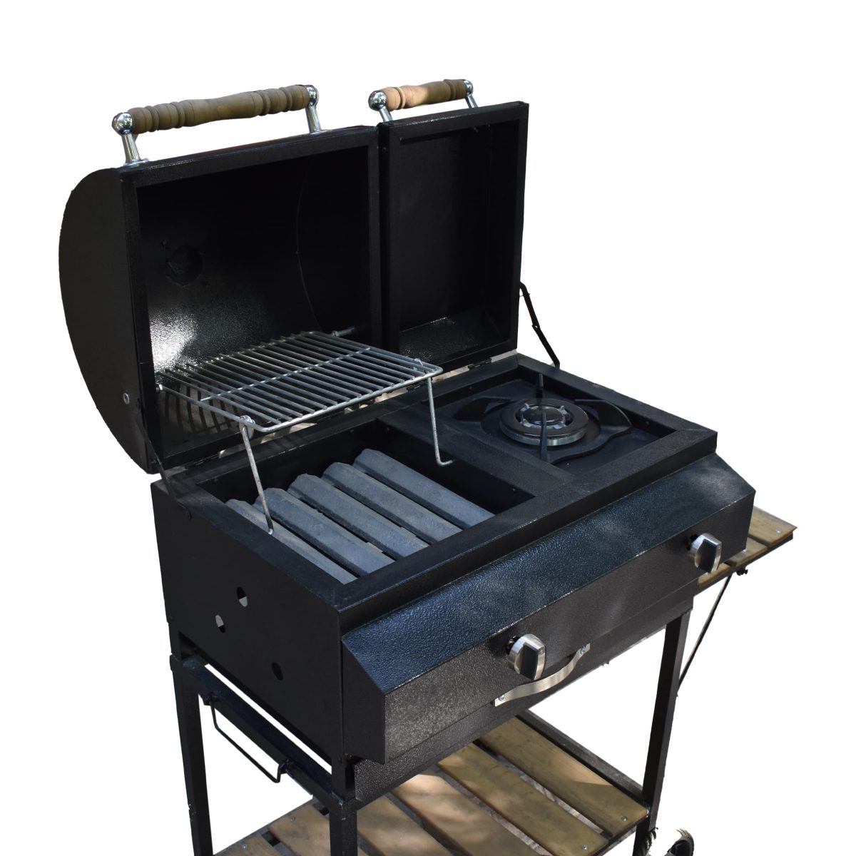 منقل باربیکیو خانگی 70 سانتیمتری مدل ZBBQ70 - تصویر 3