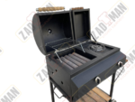 منقل باربیکیو خانگی 70 سانتیمتری مدل ZBBQ70 - Image 6
