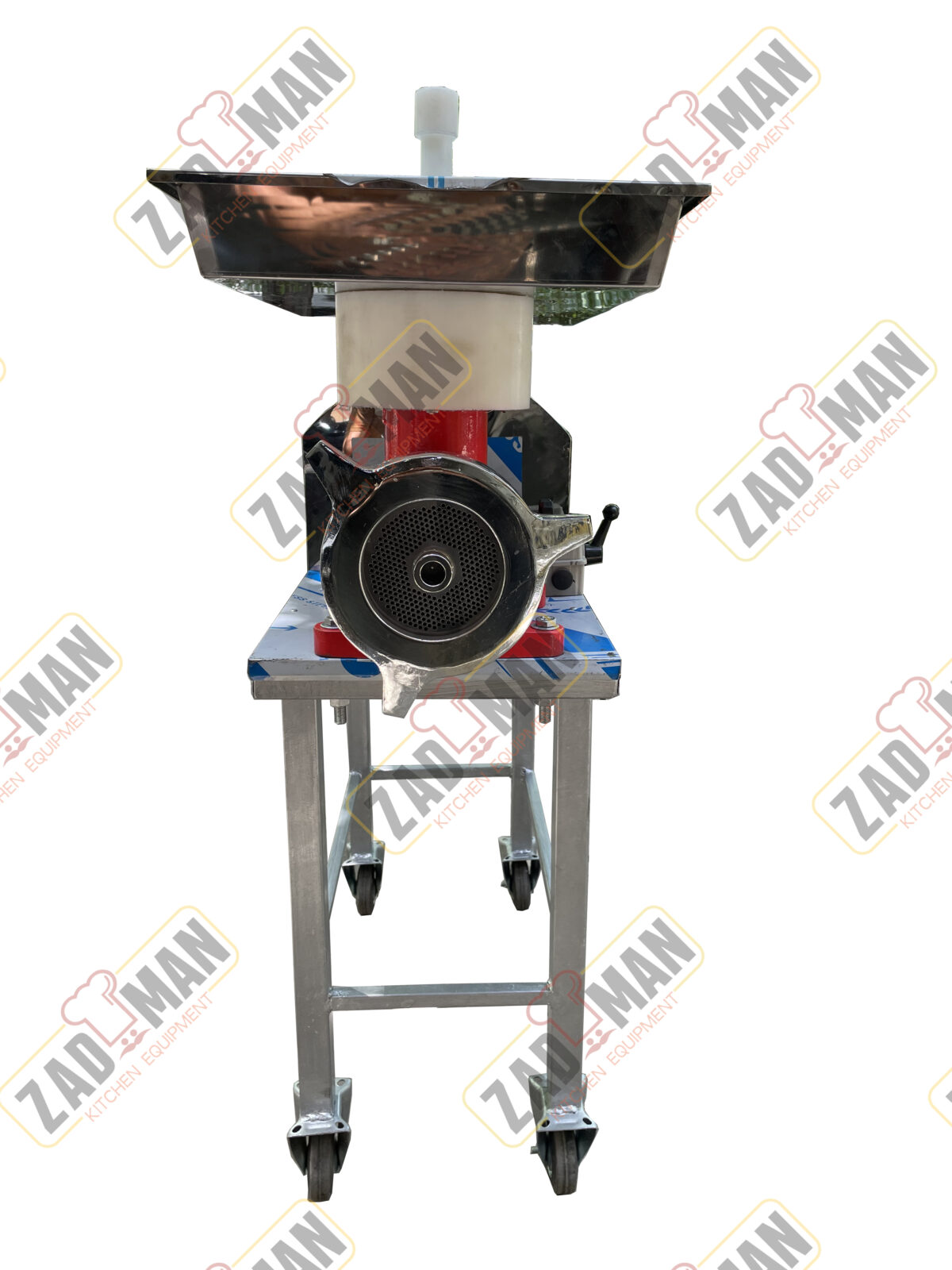 چرخ گوشت صنعتی گیربکسی سایز 42 مارک زادمن مدل ZCHMOH-42 - تصویر 2