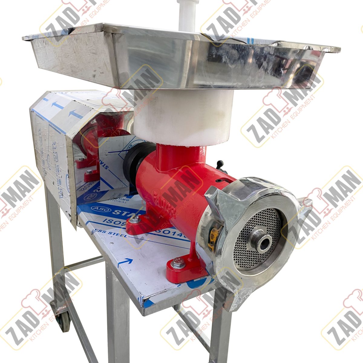 چرخ گوشت صنعتی گیربکسی