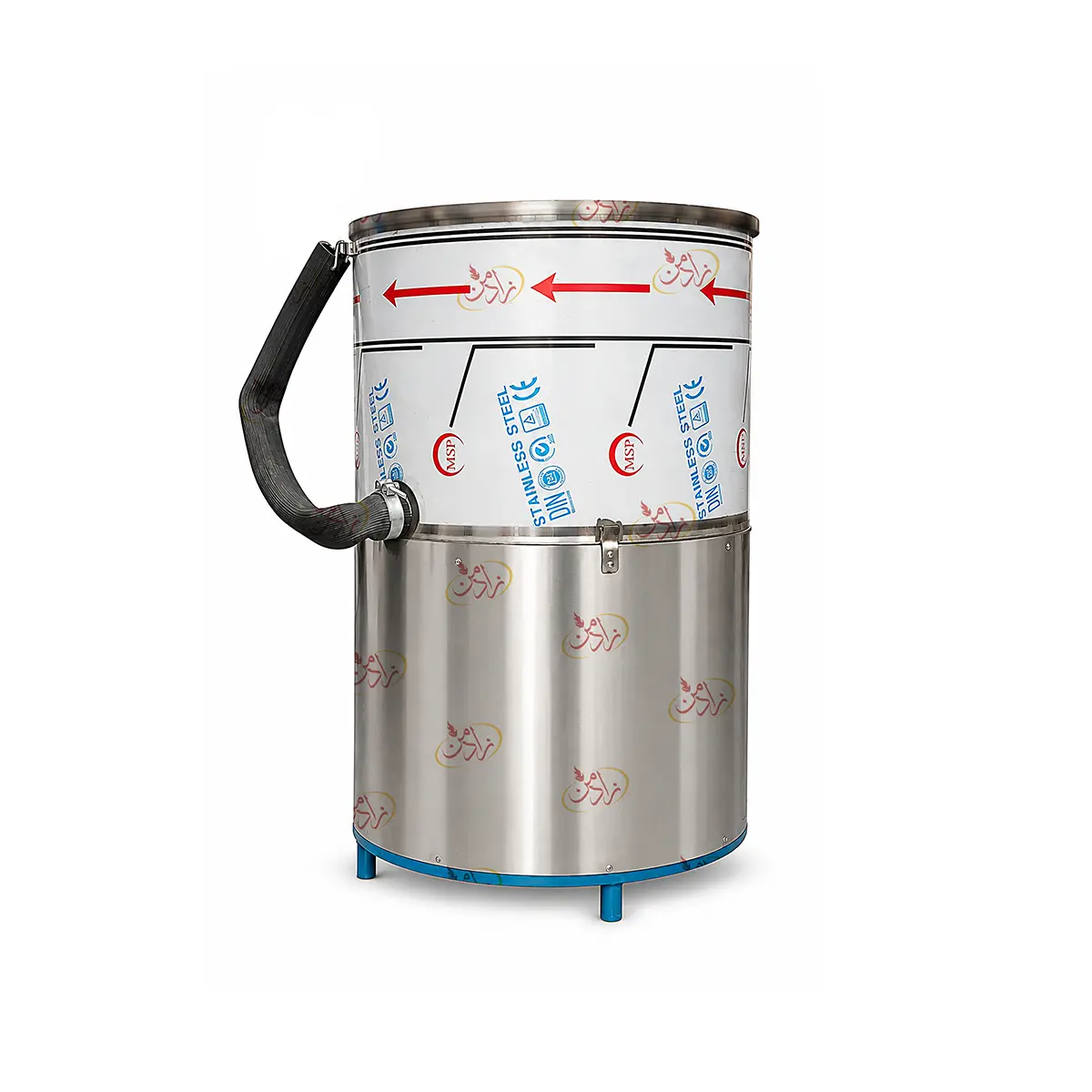 Salted carrot machine1 دستگاه هویج شور بزرگ 40 کیلویی