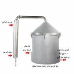 اطلاعات دستگاه عرق گیری با کندانسور 1