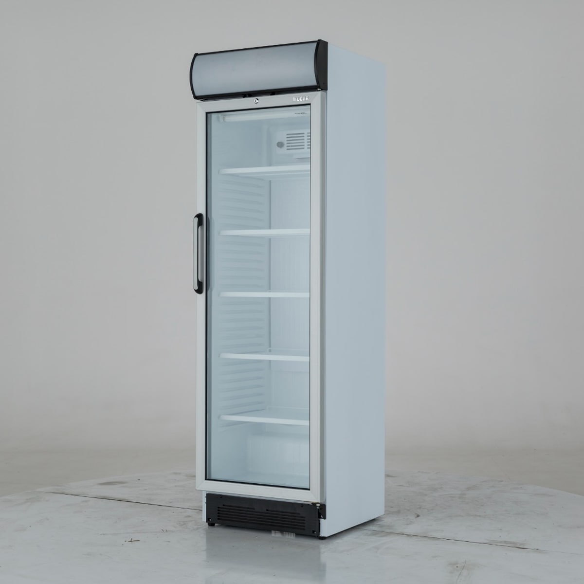 یخچال ایستاده ویترینی اوگور 60 سانتی مدل uss374 - تصویر 2