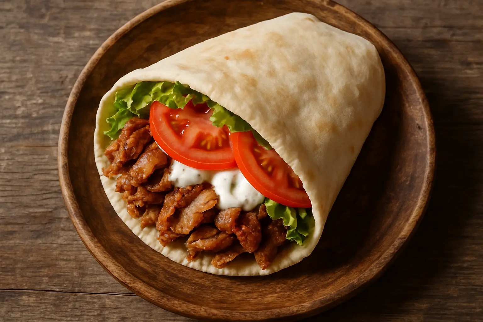 نانهای لواش و پیتا برای رول کردن شاورما ایدهآل