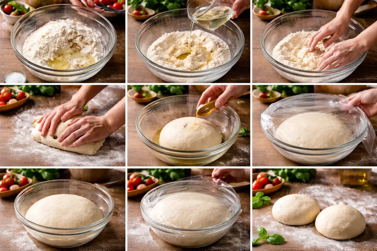 طرز تهیه خمیر پیتزا ایتالیایی