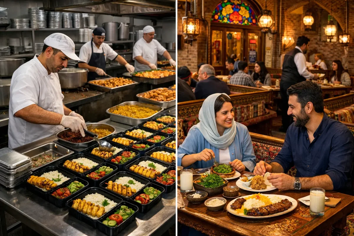 تفاوت کترینگ با رستوران