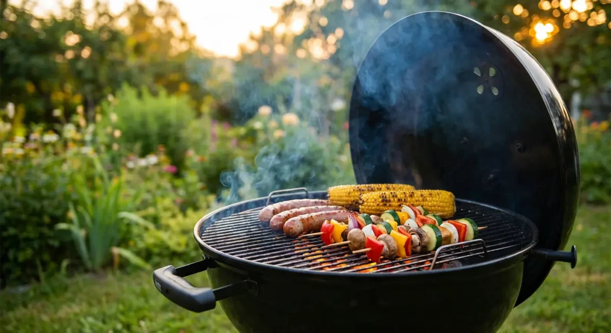 گریل زغالی مشکی کلاسیک